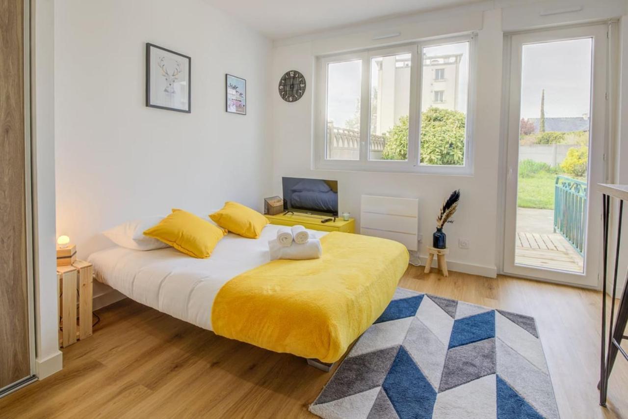 圣雅克·德拉Le Yellow, Studio Renove, Tout Confort, Jardin公寓 外观 照片