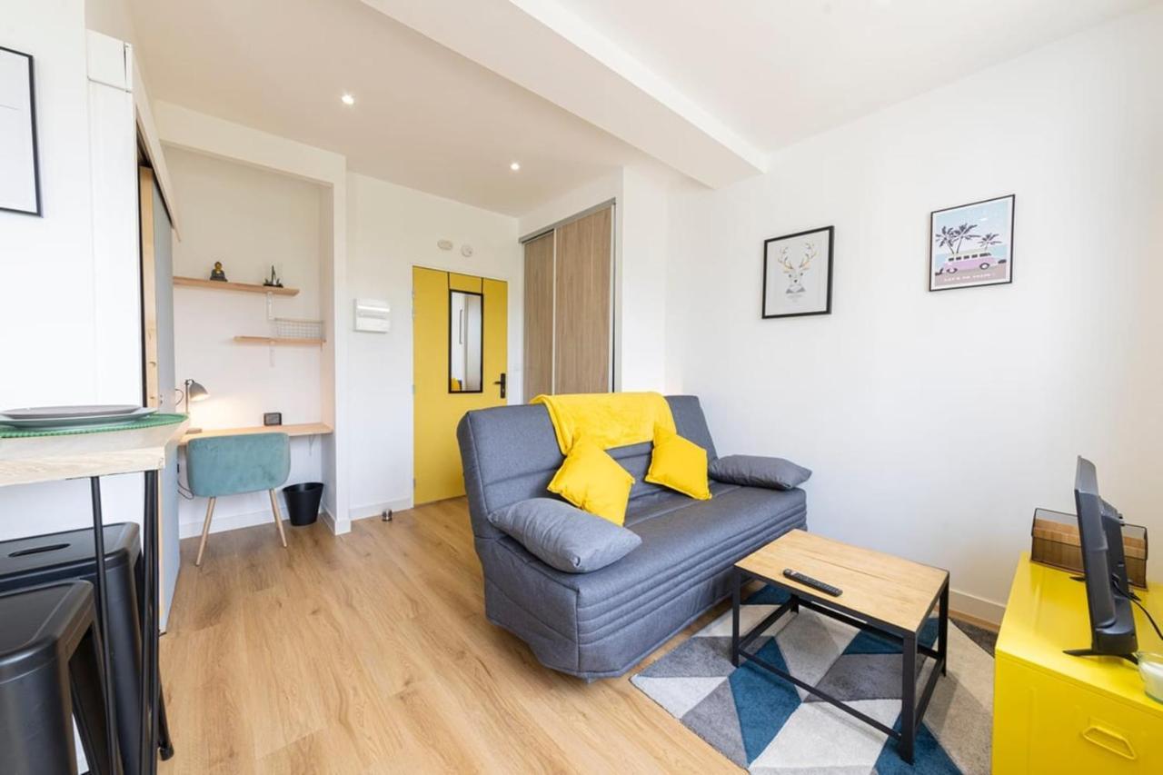 圣雅克·德拉Le Yellow, Studio Renove, Tout Confort, Jardin公寓 外观 照片
