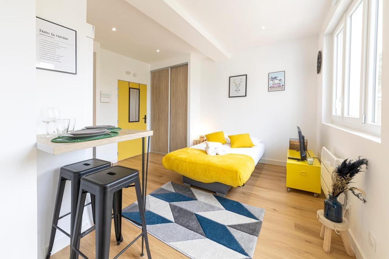 圣雅克·德拉Le Yellow, Studio Renove, Tout Confort, Jardin公寓 外观 照片